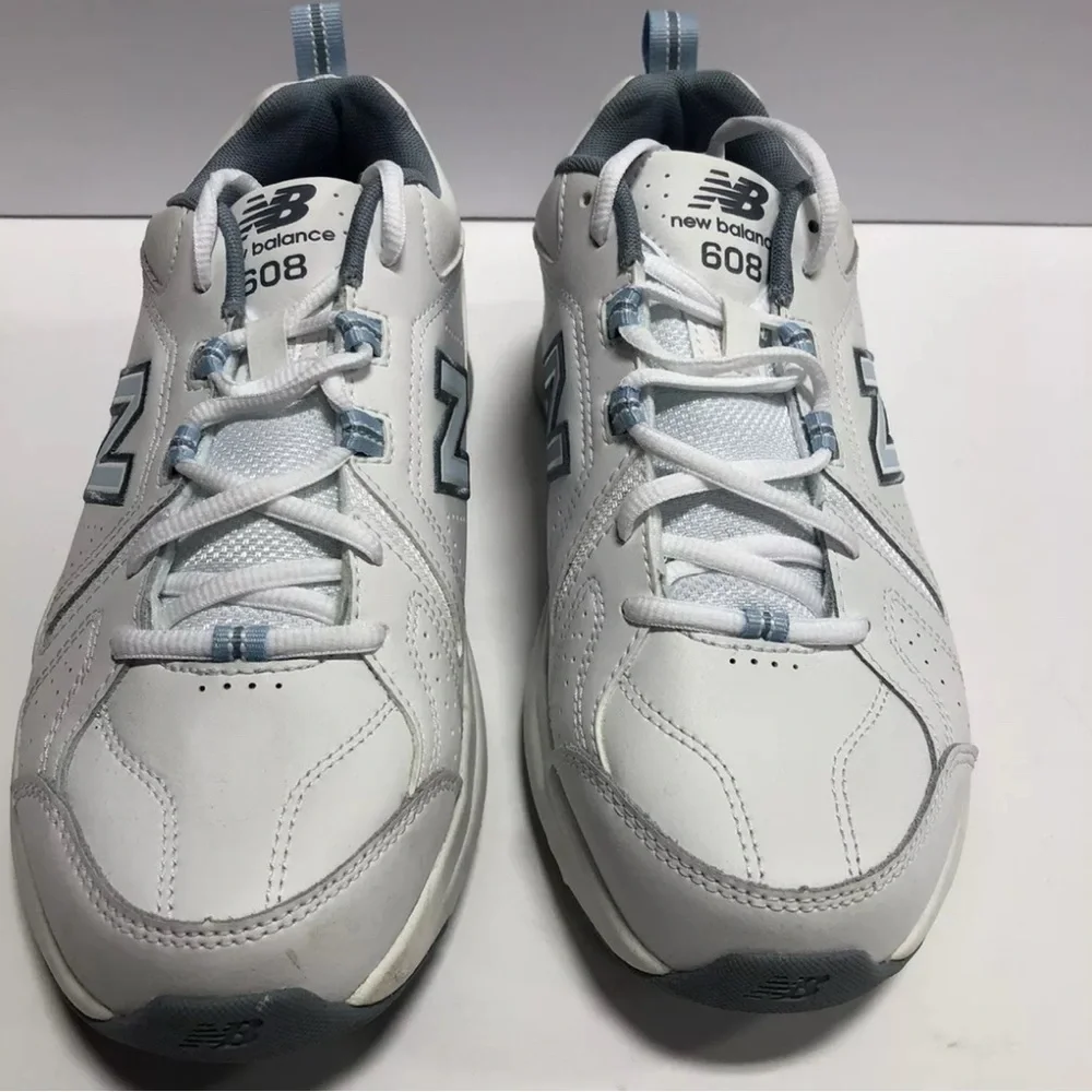 New Balance 608v5 Womens Training Sneaker White Size 9.5 D